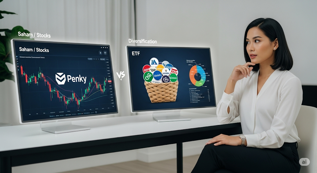 Etf Vs Saham Biasa Mana Cocok Buat Kamu