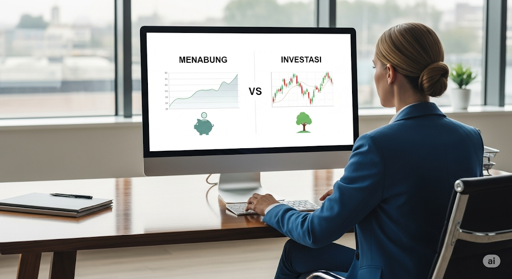 Perbedaan Menabung dan investasi