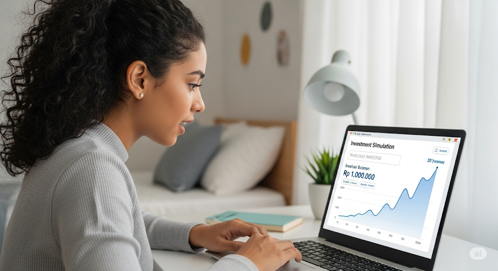 Simulasi Investasi Rp1 Juta per Bulan